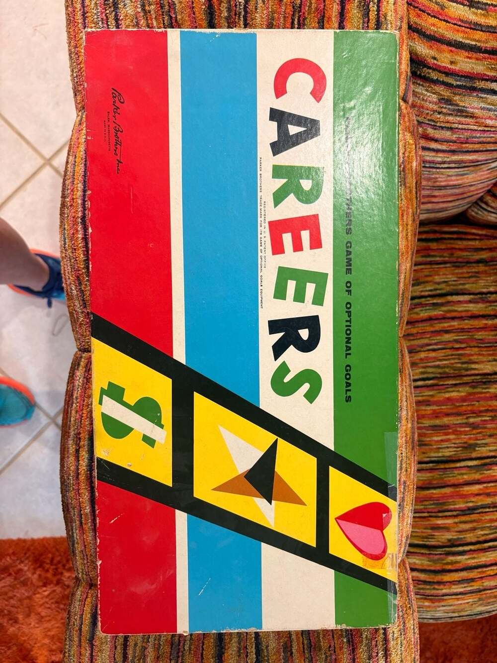 Parker Brothers Careers Board Game Vintage 1950s